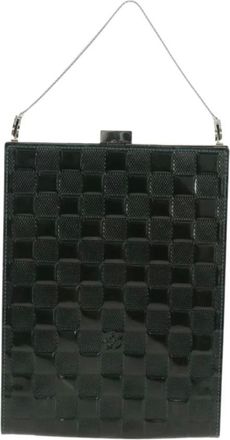Louis Vuitton Pre-owned Clutches, female, Green, Size: ONE SIZE Pre-owned Vintage Vernis Handbag