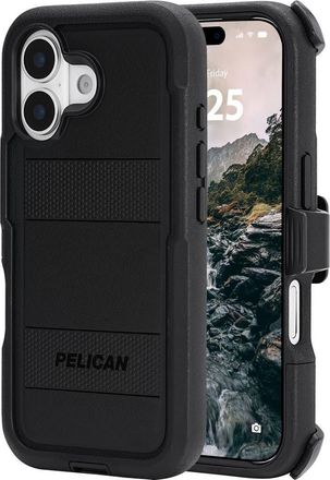 Pelican Voyager MagSafe Case with Holster in Black at Nordstrom