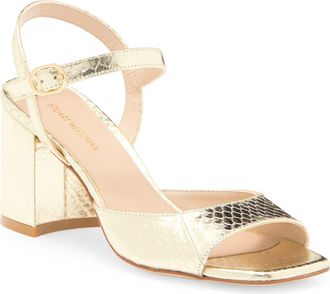 Stuart Weitzman Tia Sandal in Platino at Nordstrom Rack, Size 7.5