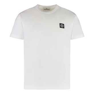 Stone Island Hombre, Camisetas, Blanco, Talla: 2XL