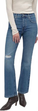 Favorite Daughter Morgan Shortie Bootcut Jeans In Beacon