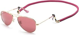 Ray-Ban Rj 9506S 223B5 Zonnebrillen - unisex - Zonnebrillen - Geel - 52 MM - Accessoires
