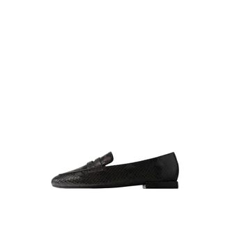 L37 Schoenen, Dames, Bruin, 40 EU, Leer, Quiet Winter Morning Loafers
