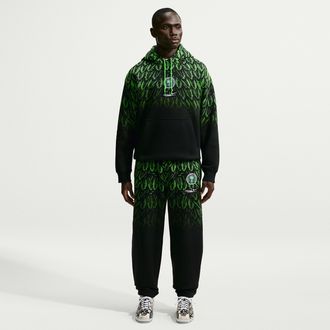 Nike Mens x Nigeria x Slawn Fleece Pants in Black | IR5218-010