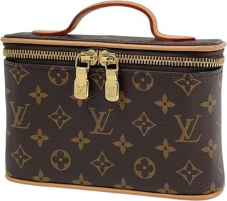 Louis Vuitton Brown Monogram Pouch Vanity Bag (Pre-Owned)