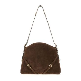 Givenchy Voyou Medium Shoulder Bag - female - Givenchy - Shoulder Bags - Brown - ONE SIZE - Bags