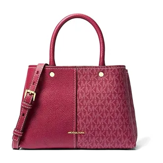 Michael Kors Handbags, female, Red, Size: ONE SIZE Flora Media Micha