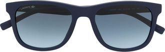 Lacoste square frame sunglasses - Blue