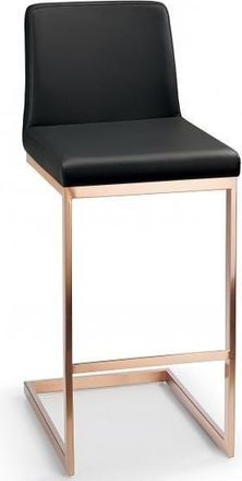 Netfurniture Fozine Breakfast Bar Stool Gold Frame