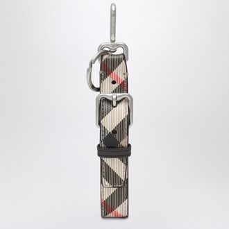Burberry Beige Check Keychain