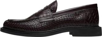 Filling Pieces Loafer Woven Twist - Heren - Loafers - Bruin - 41 EU - Leer - Schoenen