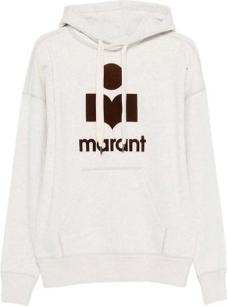 Isabel Marant Hoodies & sweatvesten, Dames, Beige, S, Katoen, Mansel Sweatshirt