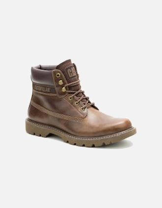 CAT Mens Colorado 2.0 P726361 Mens Fossil Boots - Brown - Size: 12