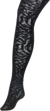 Emilio Pucci Labirinto Jacquard Tights - Black