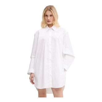 Diesel Mujer, Vestidos, Blanco, Talla: S