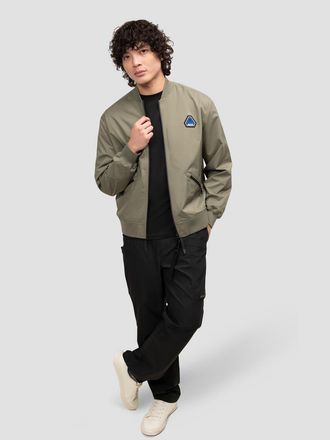 JACK1T Oberon Tech Bomber Jacket in Dusty Olive at Nordstrom, Size Xx-Large