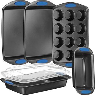 Nutrichef Nonstick 6Pc Carbon Steel Bakeware Set