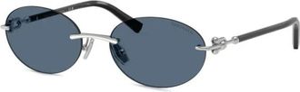 Tiffany & Co. Tf 3104D 600180 Zonnebrillen - Dames - Zonnebrillen - Grijs - 56 MM - Accessoires