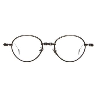 Kuboraum Brillen met rond montuur - unisex - Accessoires - Grijs - Maat: 48 MM