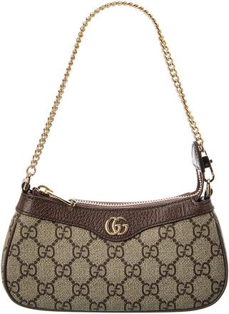 Gucci Ophidia Mini GG Supreme Canvas & Leather Shoulder Bag
