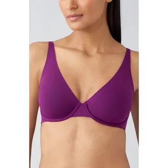 Wacoal Better Than Braless Underwire Bra in Dark Purple at Nordstrom, Size 40Ddd