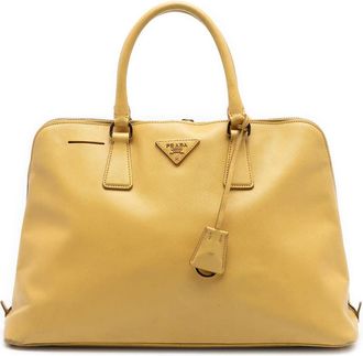 Prada Pre-owned Prada Large Saffiano Lux Promenade Satchel Ladies IB6D4VG2AYOBLT46