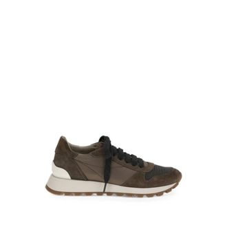 Brunello Cucinelli Dames, Schoenen, Bruin, Maat: 39 EU Su&egrave;de