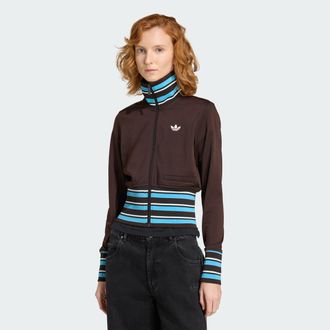 adidas Womens adidas VINTAGE TT HIGH KNITTED RIBS Top