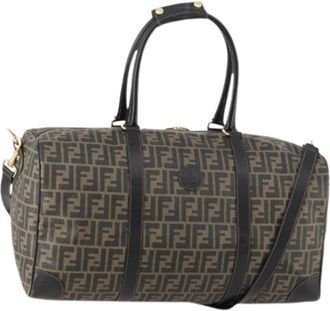Fendi Pre-owned Weekend Bags, female, Multicolor, Size: ONE SIZE Pre-owned Vintage Boston Bag