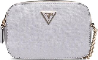 Guess Co Borsa a tracolla con placca logo - Viola