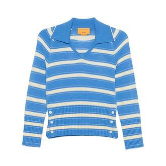 Guest In Residence Cashmere Knitwear, female, Blue, Size: M Port Polo
