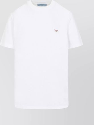 Prada cotton logo-detail t-shirt