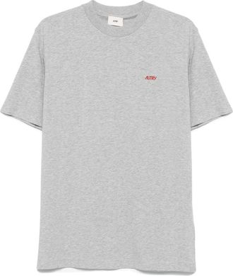 Autry Embroidered-logo T-shirt