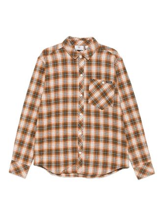 Rossignol plaid pocket shirt - men - Cotton - M - Orange