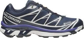 Salomon Sneakers, male, Blue, 9 UK, Xt-6 Gore-Tex Blue Trainers
