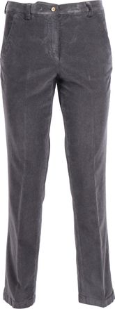 BRIGLIA 1949 Straight Leg Textured Corduroy Straight-Leg Pants
