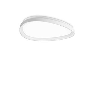 Netlighting Gemini 61cm DALI Integrated LED Semi Flush Light White 3650Lm 3000K