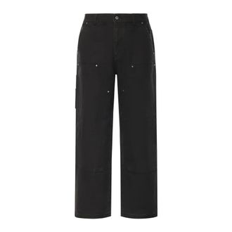 Represent Straight Jeans, male, Black, Size: M Straight Jeans