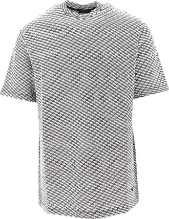 Emporio Armani T-shirt a fantasia - Bianco