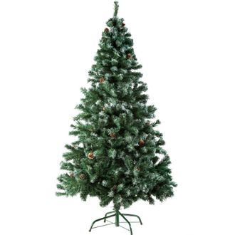TecTake Albero di natale artificiale 5,5 kg 180 cm