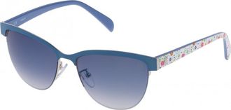 Tous Womens STO314 57 570E70 Sunglasses - Blue - One Size