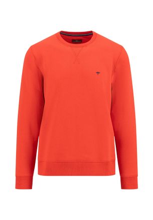 Fynch-Hatton Sweatshirt mit Logo Stickerei