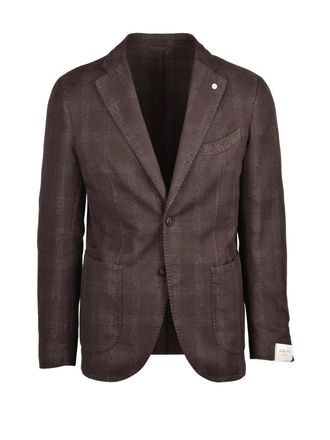 L.B.M. 1911 Round Jacket Mixed Fibers - Brown