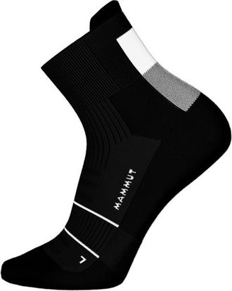 Mammut Mountain Running Lightweight Merino Quarter Laufsocken - Unisex | schwarz