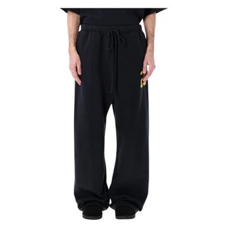 Fear of God Wide Trousers, male, Black, Size: XL Lounge Sweatpant
