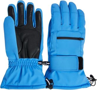 Fusalp Accessoires, unisex, Blauw, 9 IN, Leer, Peak Glove