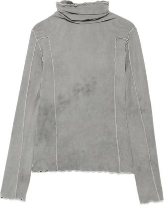 BASERANGE Ribbed Exposed-seam Top
