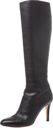 Jimmy Choo London Dark Brown Leather Knee Boots