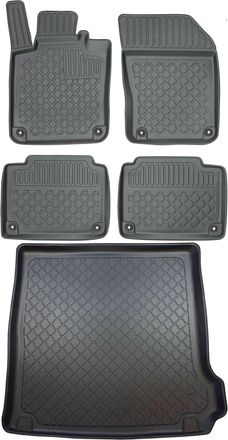 OEM Juego De Alfombrillas Para Coche Y Maletero Para Volvo V90 Kombi A Partir De Septiembre De 2016