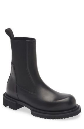 Rick Owens Stivali Beatle Bogun Chelsea Boot in Black at Nordstrom, Size 10Us